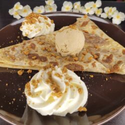 crepe speculoos chantilly glace speculoos
