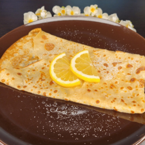 crepe citron sucre